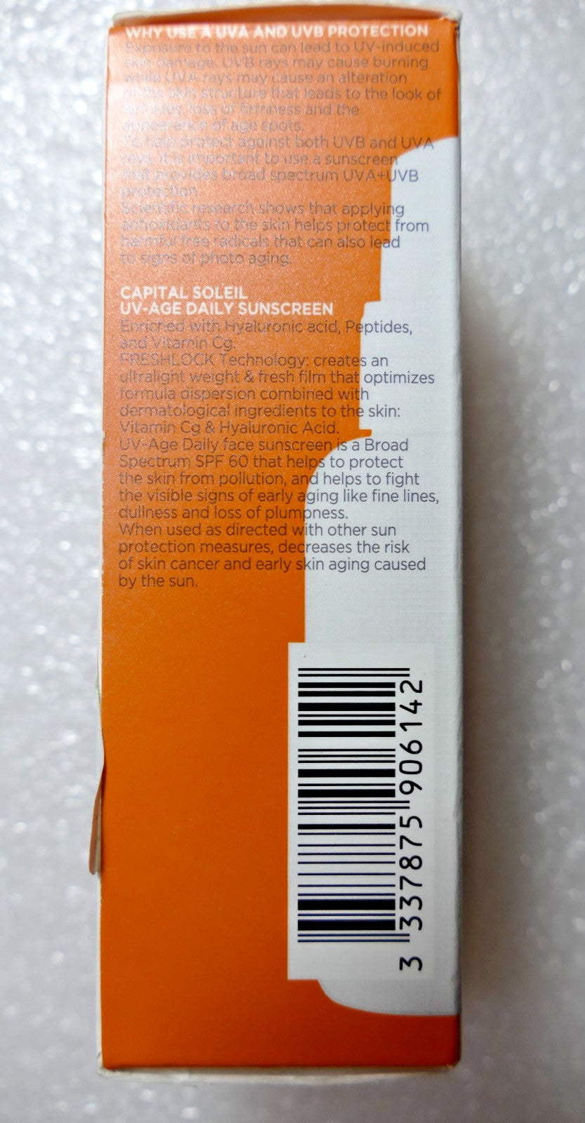 Vichy Capital Soleil SPF 60 Daily Sunscreen Face - 50ml, New Box