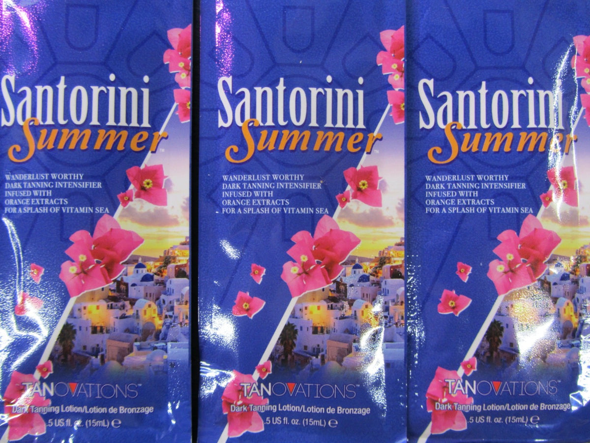 Tanovations Santorini Summer Tanning Lotion Pack - No Bronzer, Hydrating