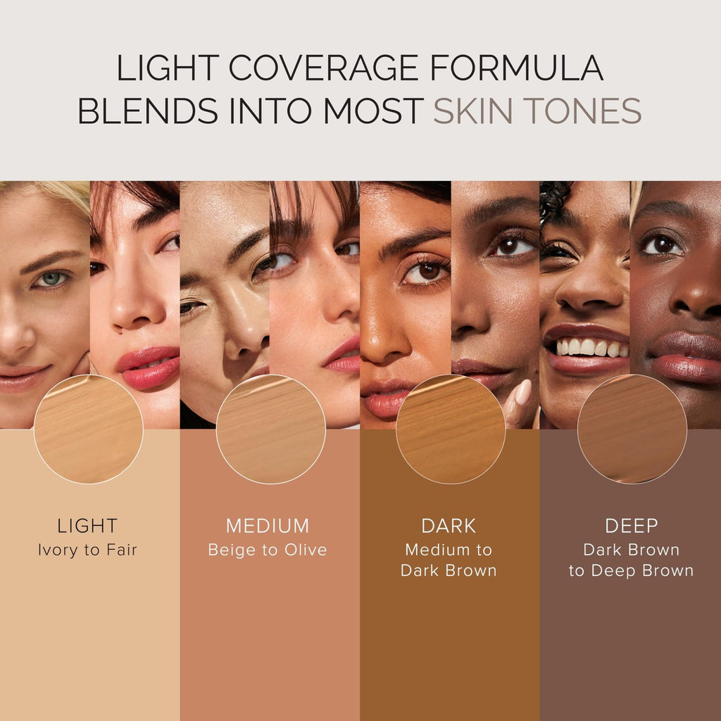 Mineral BB Cream SPF 50 Sunscreen Dark Tinted Lotion with Broad Spectrum Protection