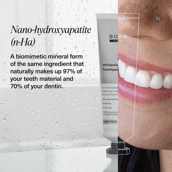 Fluoride-Free Nano Hydroxyapatite Toothpaste - Refresh Mint, 3.4 fl oz