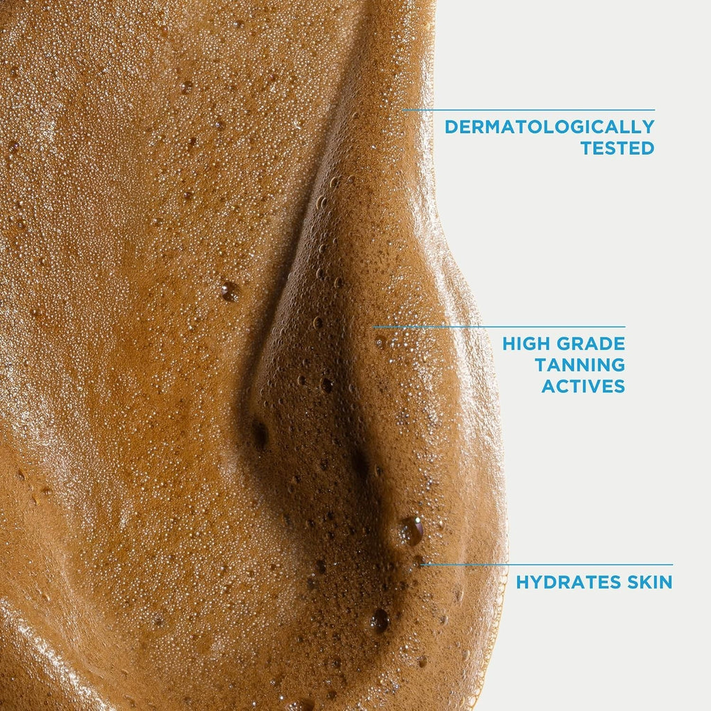 Coconut-Scented Self Tanning Foam for Deep Bronze Glow - 6.76 Fl Oz