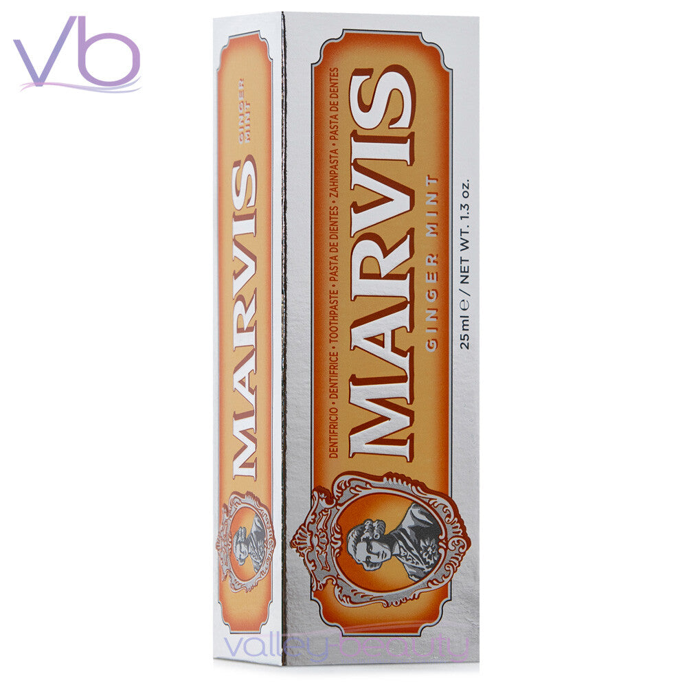 Luxury Italian Ginger Mint Toothpaste with Hot & Cold Effect - All Sizes