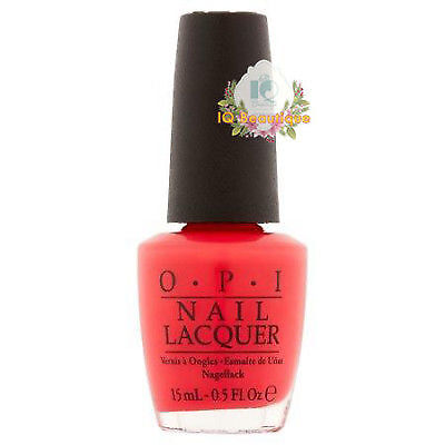 OPI Nail Polish - Cajun Shrimp 0.5 Fl Oz Long-Lasting, Chip-Resistant
