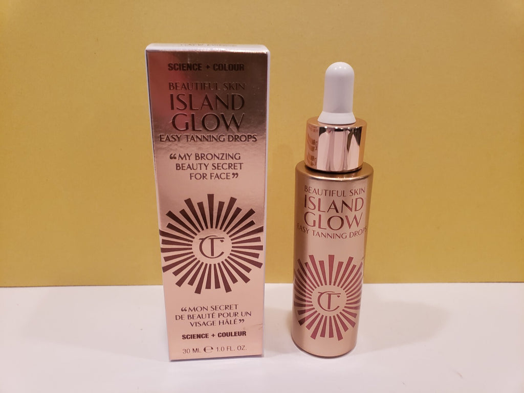 Charlotte Tilbury Beautiful Skin Island Glow Easy Tanning Drops Fair Medium 1oz