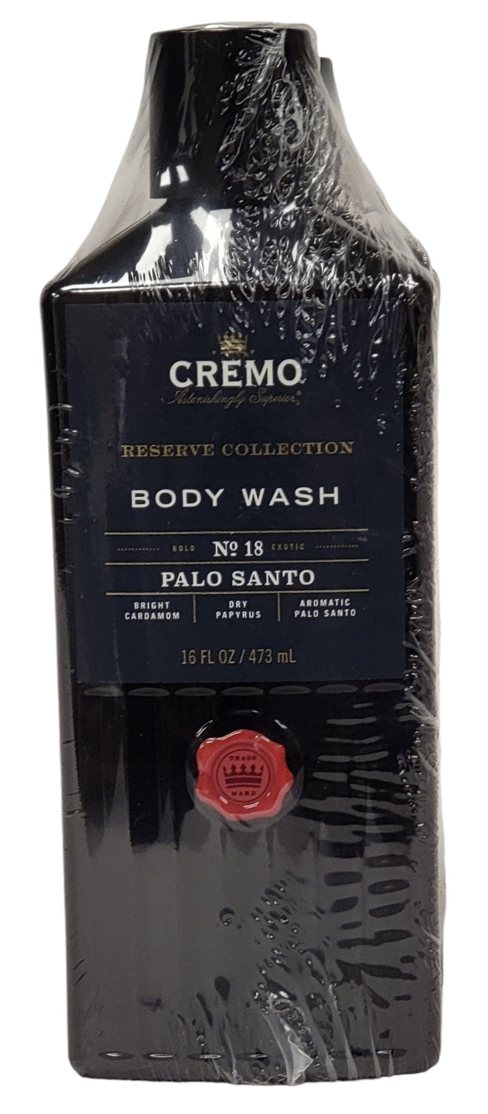 (3 Pack) Cremo 16oz Men's Body Wash - No 18 Palo Santo Reserve Collection