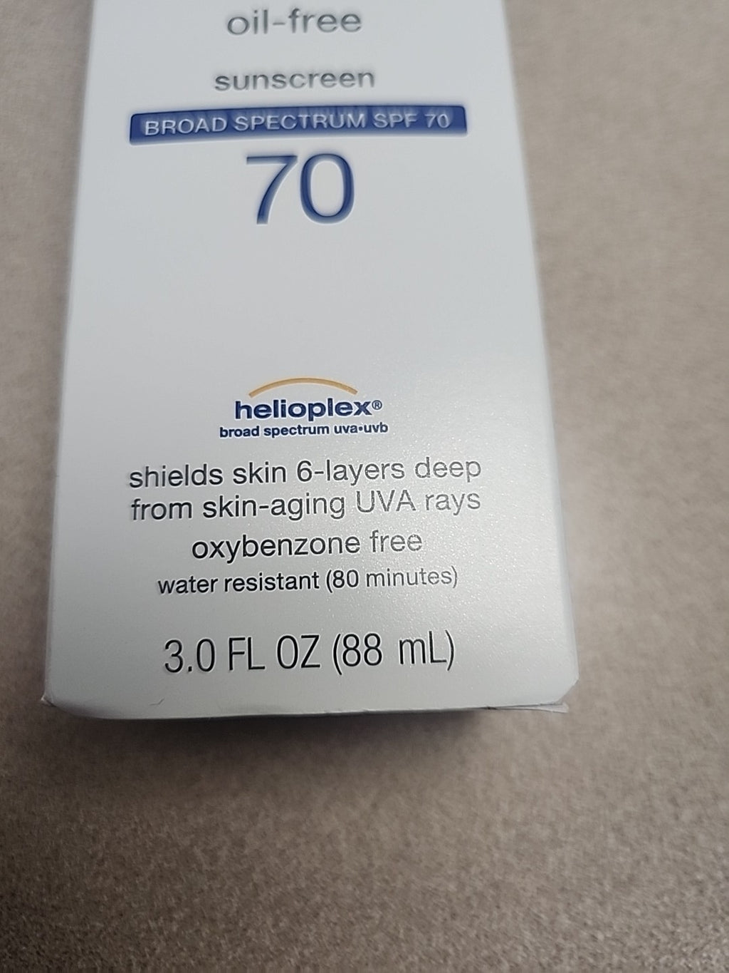 Neutrogena Oil-Free SPF 70 Face Lotion - 3 Oz Sun Protection, Fragrance-Free, Exp 12/2026