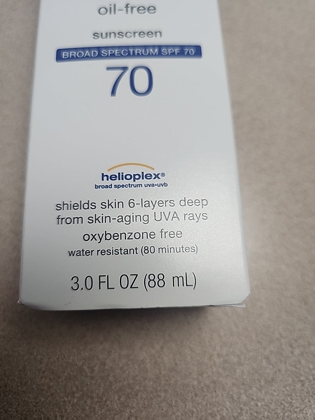 Neutrogena Oil-Free SPF 70 Face Lotion - 3 Oz Sun Protection, Fragrance-Free, Exp 12/2026