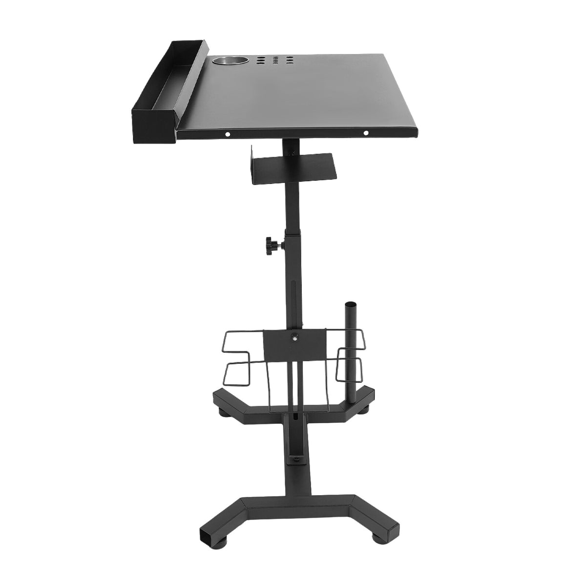 Height Adjustable Portable Salon Table Cart – Mobile Tattoo Work Table
