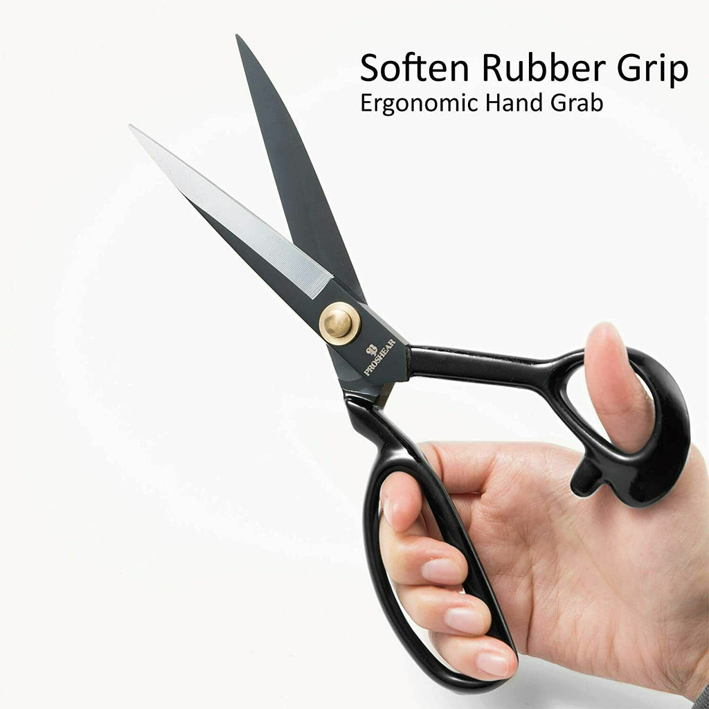 9-Inch Professional Tailor Scissors for Fabric Cutting - Ultra Sharp, Ergonomic Handle