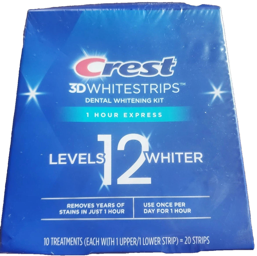 Strips 3D Whitestrips Express 10 Treatments Crest