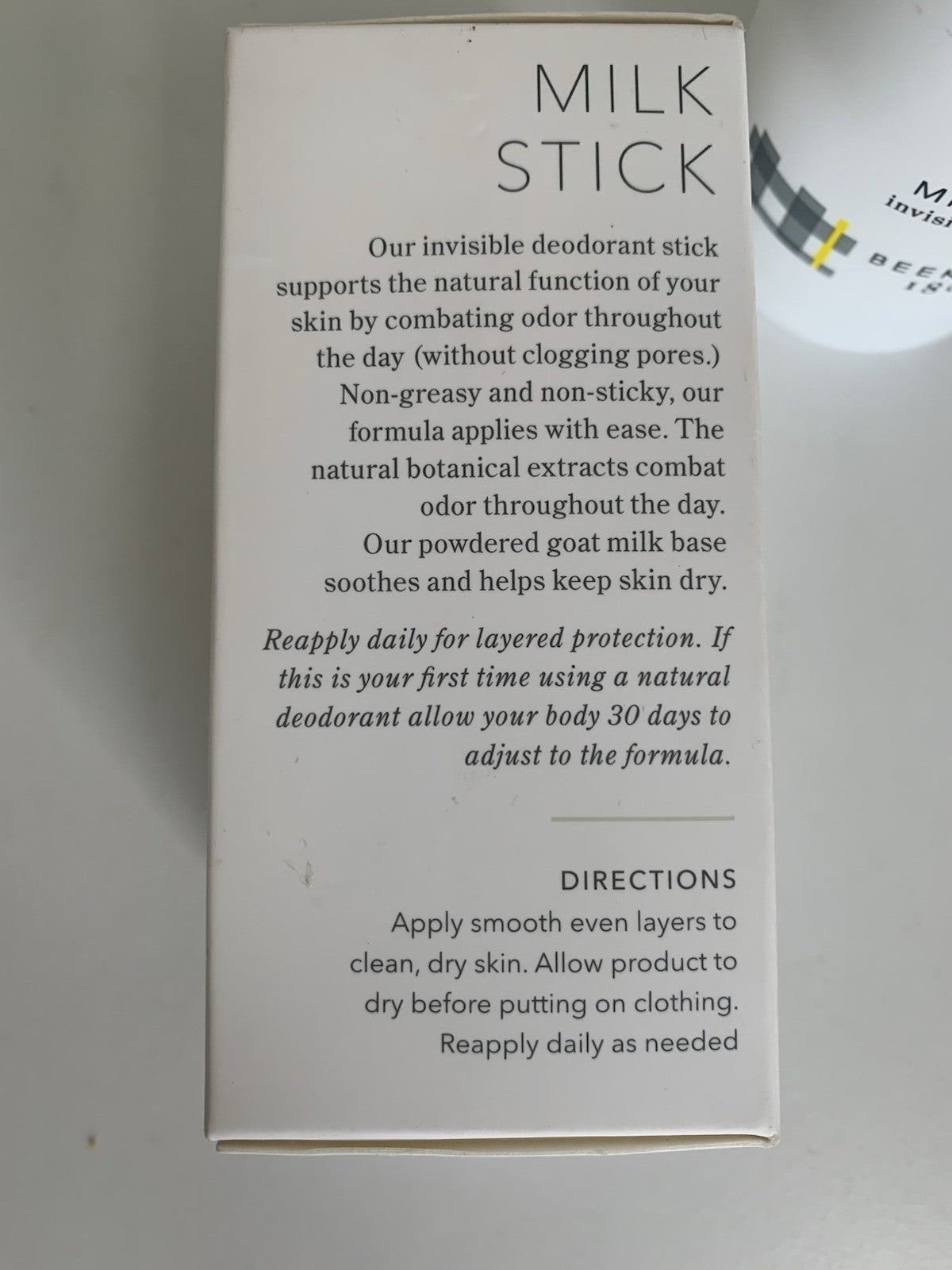 Invisible Deodorant Stick - 2.5oz, Long-Lasting, Unscented