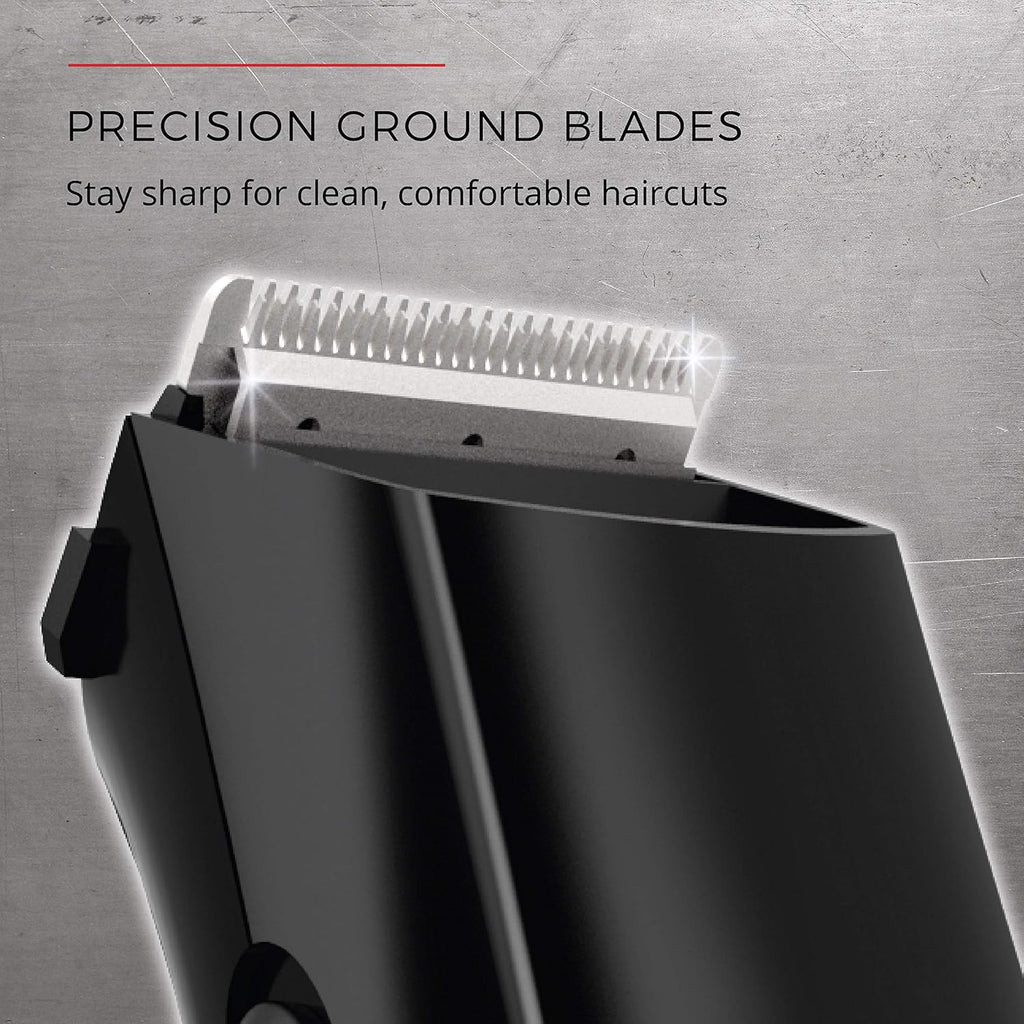 Vacuum Haircut Kit for Men - Hair Clippers & Beard Trimmer with Removable Chamber