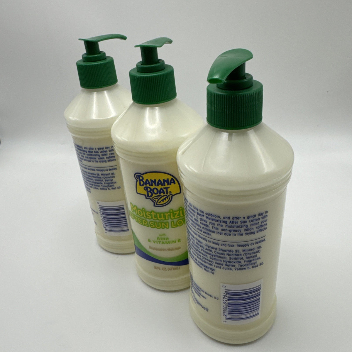 Moisturizing After Sun Lotion Pump with Vitamin E - 16 fl oz, Pack of 3