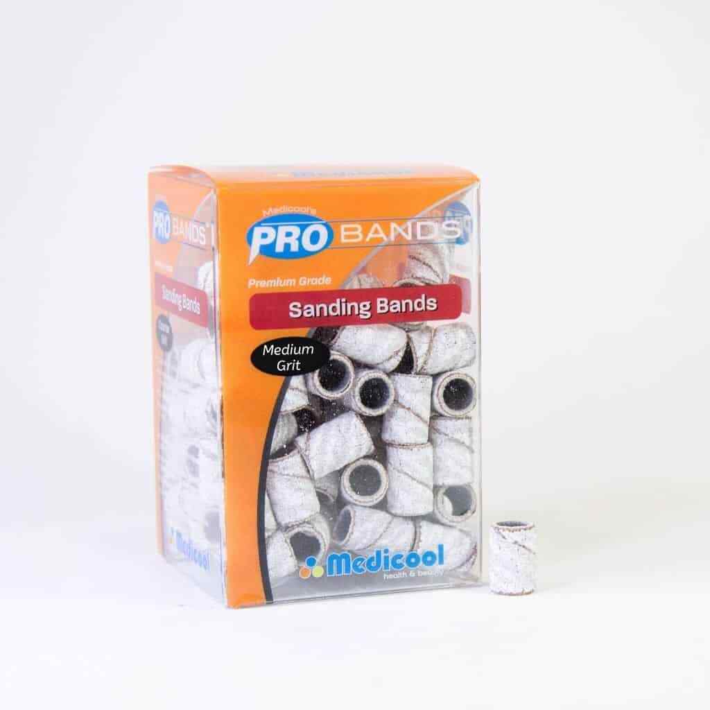 Acrylic Sanding Bands Medium Grit for Nail Art - Durable & Smooth Finish