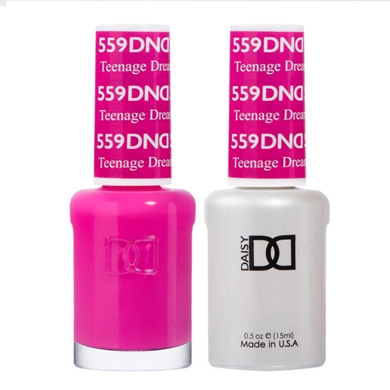 DND Duo Gel & Lacquer Nail Polish Set Teenager Dream - Long-Lasting Manicure