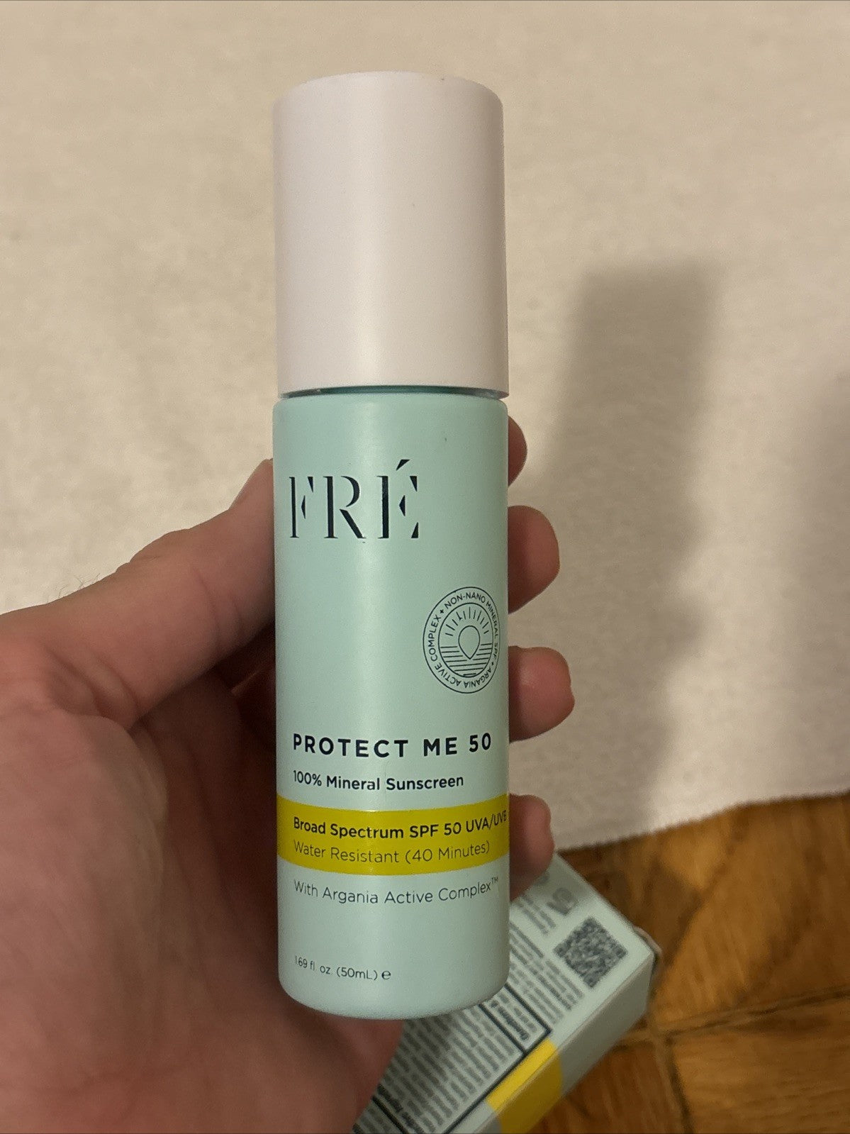 Mineral Sunscreen SPF 50 Lightweight Moisturizer - Fré Protect Me