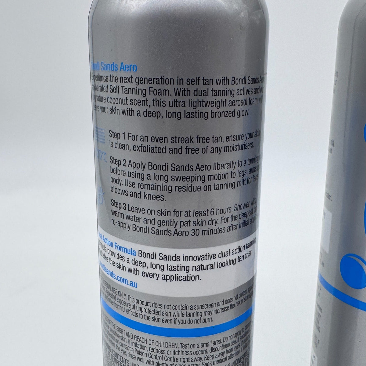Bondi Sands Aero Self Tanning Foam Light/Medium - Lot of 3 7.61 oz