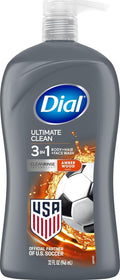 Men's 3-in-1 Body, Hair & Face Wash - 32 Fl Oz, Deep Cleansing & Moisturizing