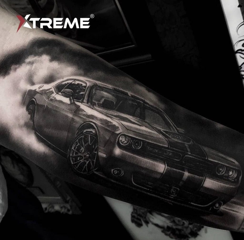 Exo Black 8oz Tattoo Ink - Xtreme Bold Dark Solid Shading Pigment