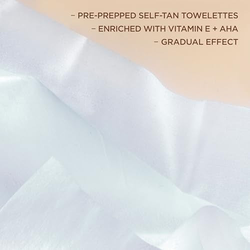 Self Tanning Wipes - 6 Count Streak-Free Sunless Tan for All Skin Tones