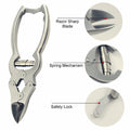 Heavy Duty Cantilever Nail Clipper Set for Podiatry and Nail Care