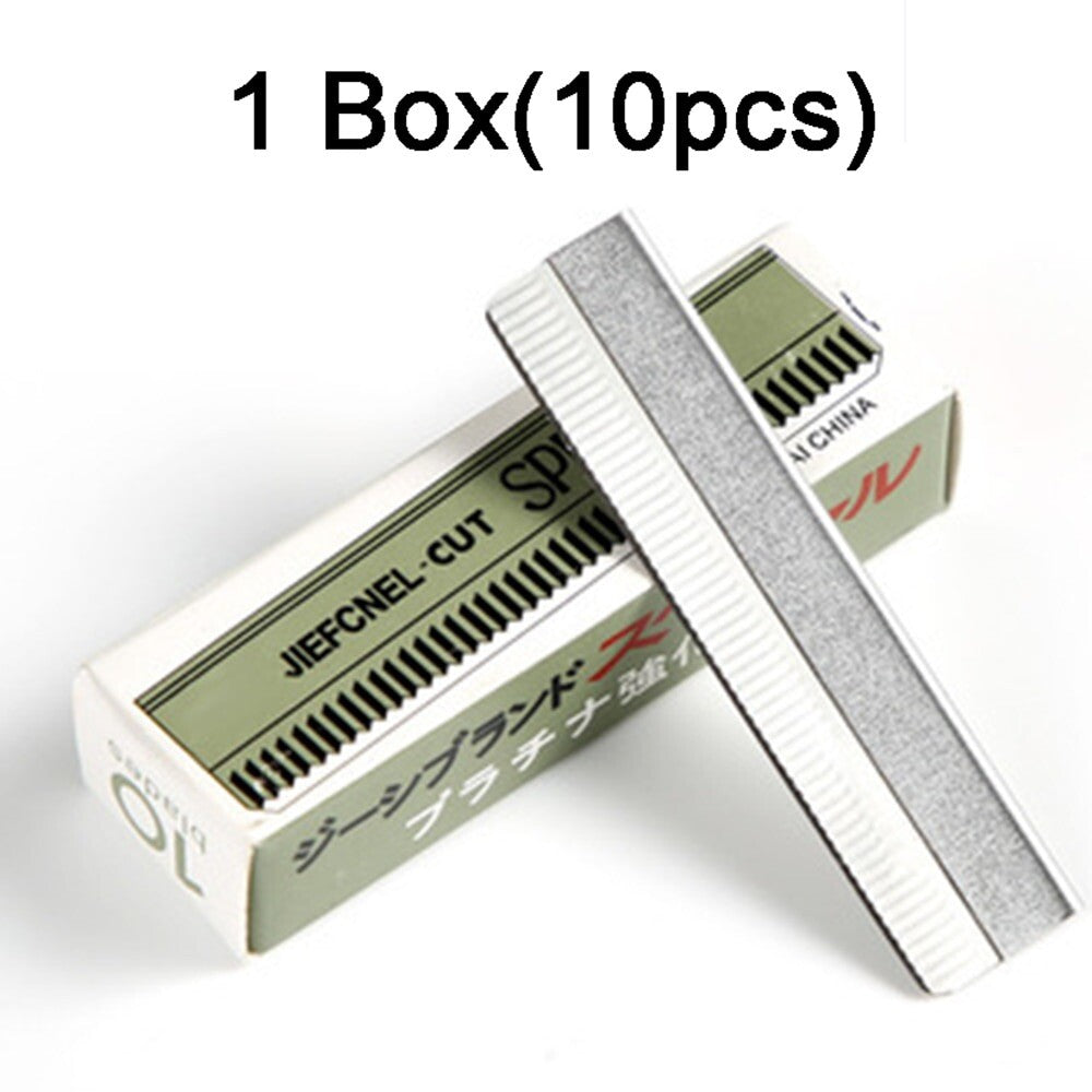 Disposable Feather Style Eyebrow Razor Blades - 100 Pack
