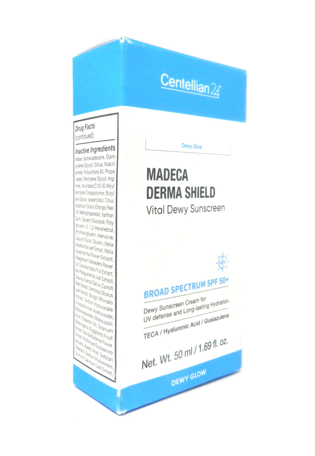 SPF 50 Sunscreen Set of 2 Hydrating & Broad Spectrum Dewy Sunblock