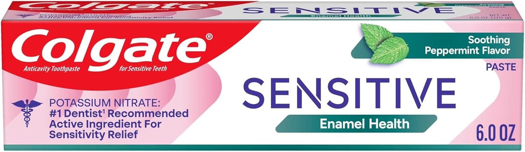 Sensitive Whitening Toothpaste with Enamel Repair - 6 oz