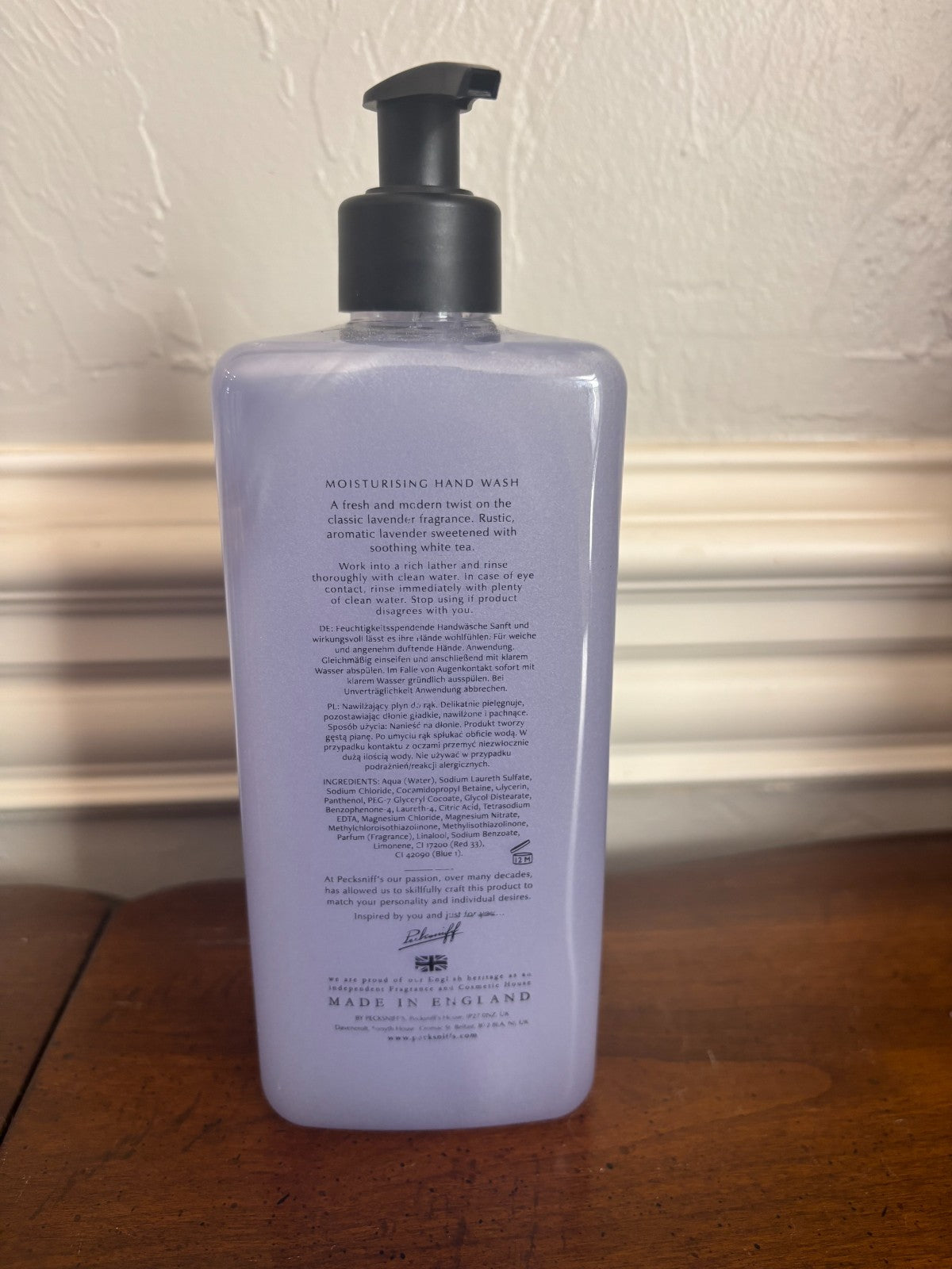 Luxury Hand Wash with Assorted Scents - 750ml/25oz, Gentle & Fragrant