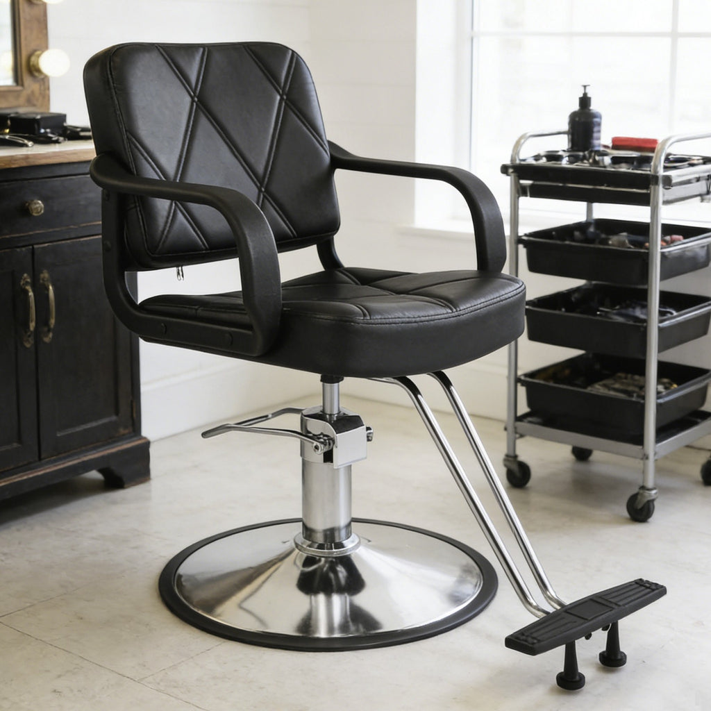 Pro Hydraulic Barber Chair for Hair Styling Salon & Spa