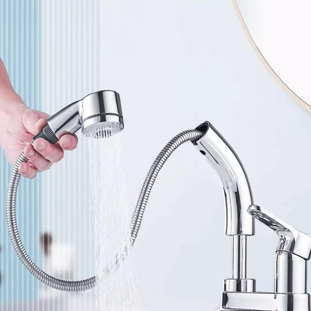 Salon Shampoo Bowl Spray Head with Side Control Button - Adjustable Handheld Shower