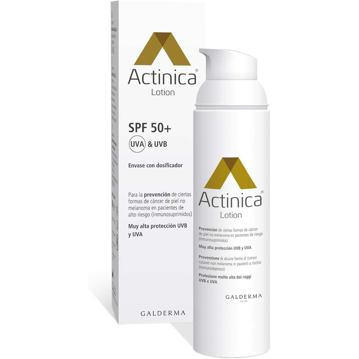 SPF 50 Sunscreen Lotion for Skin Protection 80ml Water-Resistant, Fragrance-Free