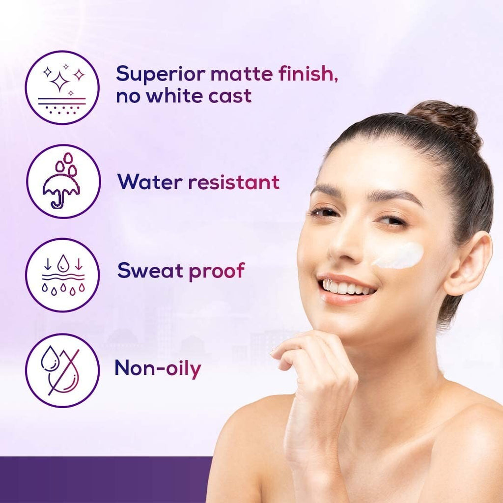Mineral Sunscreen SPF 50 PA+++ Non-Greasy Water-Resistant 50g