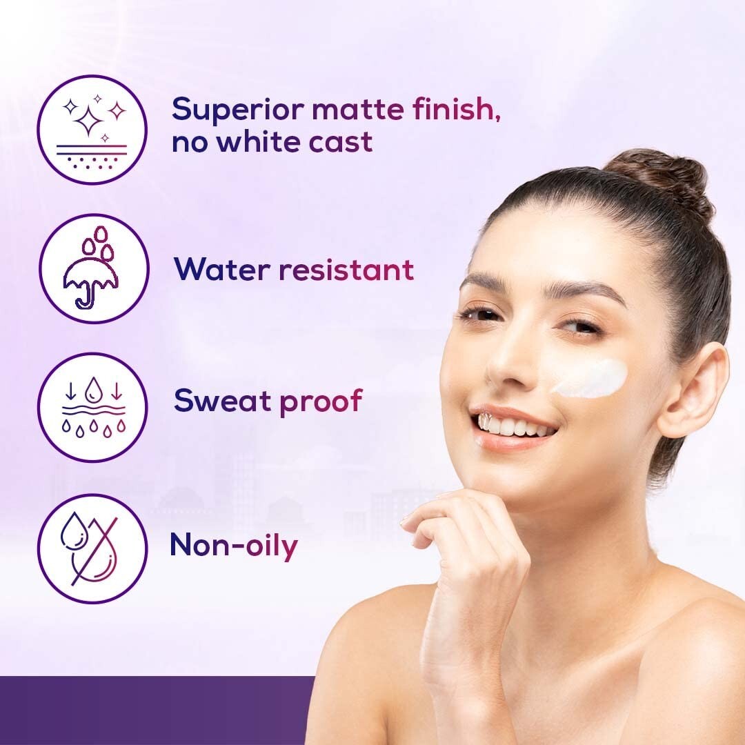 Mineral Sunscreen SPF 50 PA+++ Non-Greasy Water-Resistant 50g