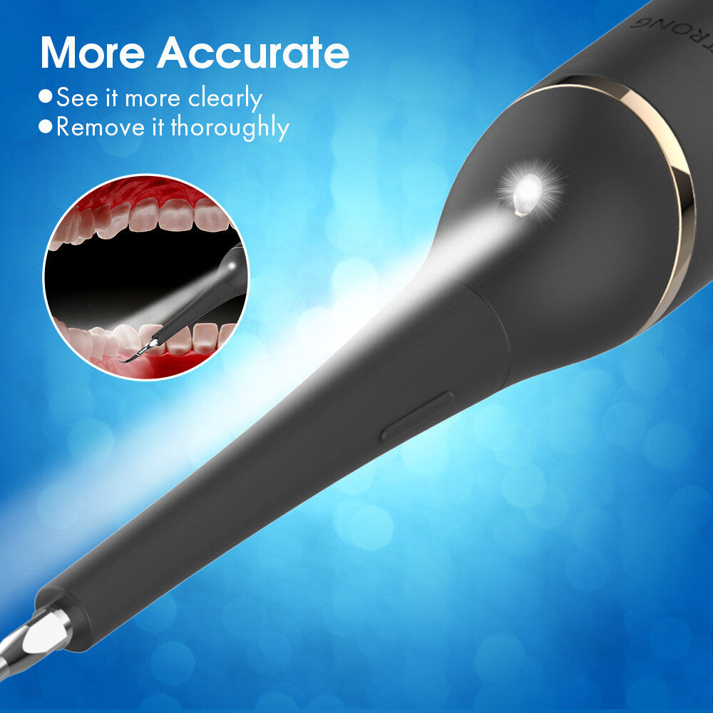 Electric Dental Scaler Tartar & Plaque Remover with 3 Heads
