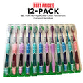 12-Pack Deep Clean Sensitive Toothbrushes – Compact Design for Gum Care