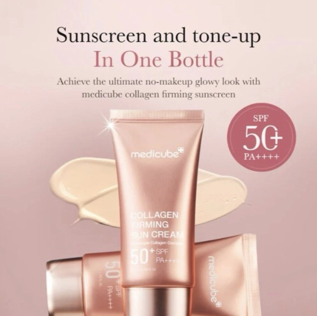 Collagen Sun Cream SPF50+ PA++++ Anti-Aging Moisturizer 50ml