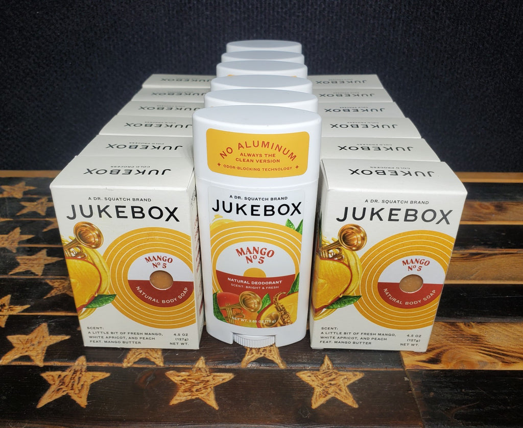 Jukebox Mango No. 5 Body Soap & Deodorant Set – Natural Fragrance for Women