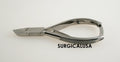 12 Podiatrist-Grade Toenail Nippers 5.5-Inch Concave Jaws Surgical Tools