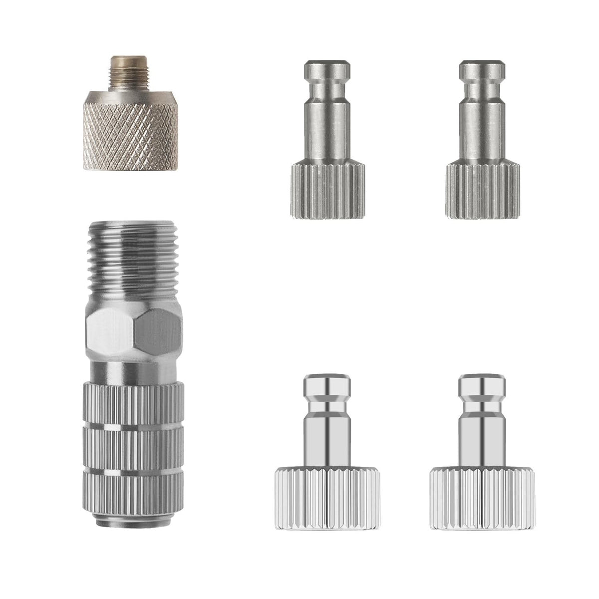Quick Release Airbrush Adapter Set for Badger & Standard Connectors