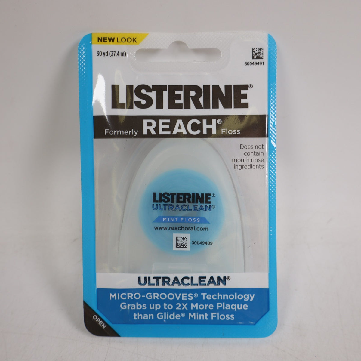 Dental Floss Mint 30 Yards Pack of 3 - Plaque Removal & Fresh Breath