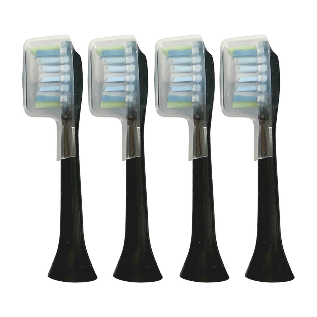 Philips Sonicare C3 Plaque Control Black Brush Heads 4-Pack for DiamondClean Smart