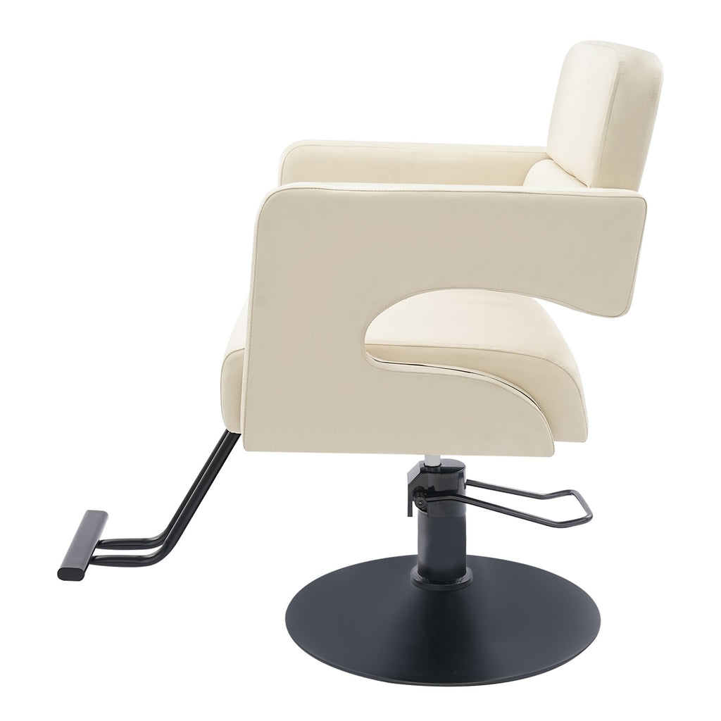 Adjustable 360° Rotatable Salon Chair with Ergonomic Design for Hairdressing
