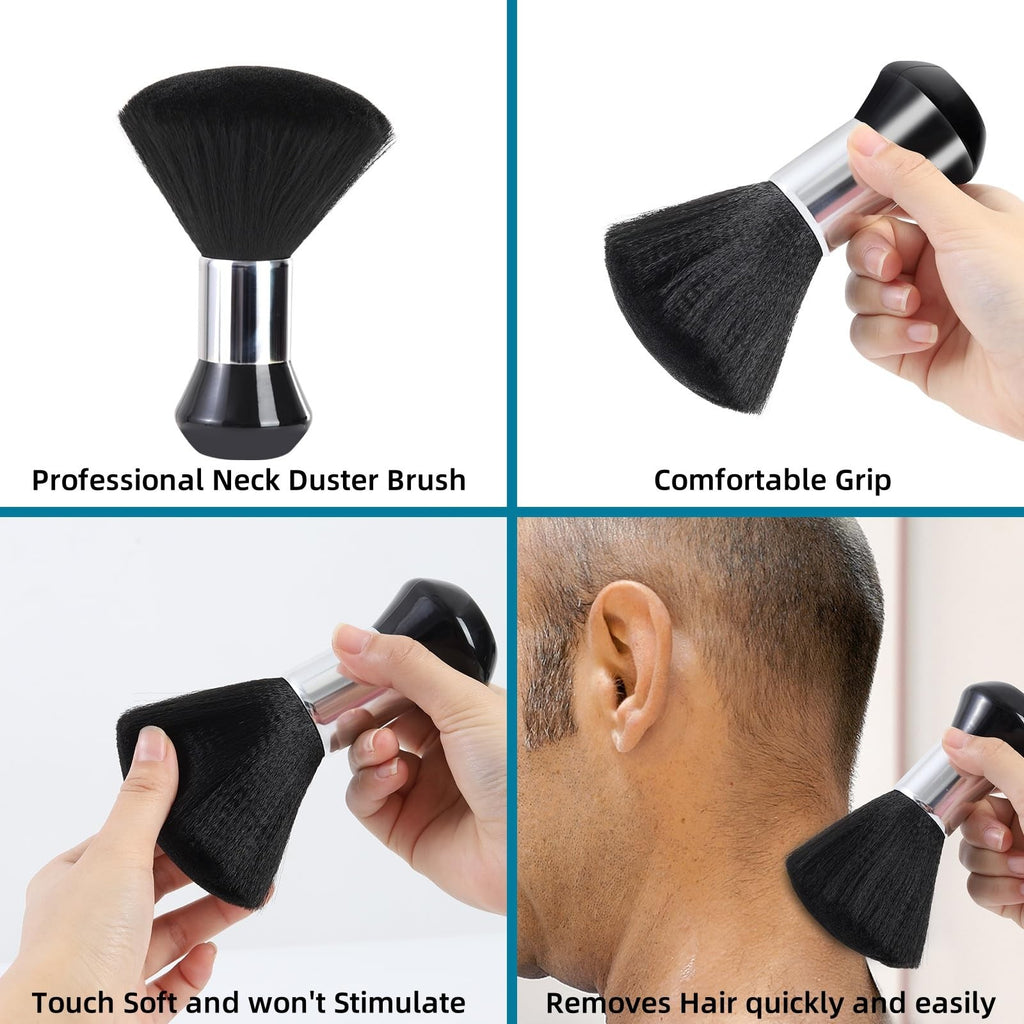 Professional Hair Cutting Cape with Neck Brush - Salon & Barber Kit