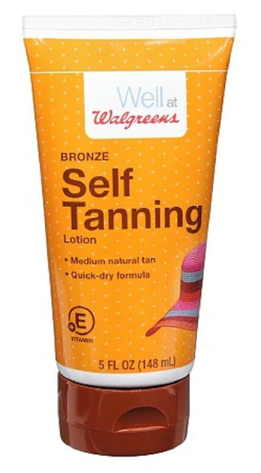 Self Tanning Lotion - Medium Natural Tan, Quick-Dry Formula, 5 fl oz