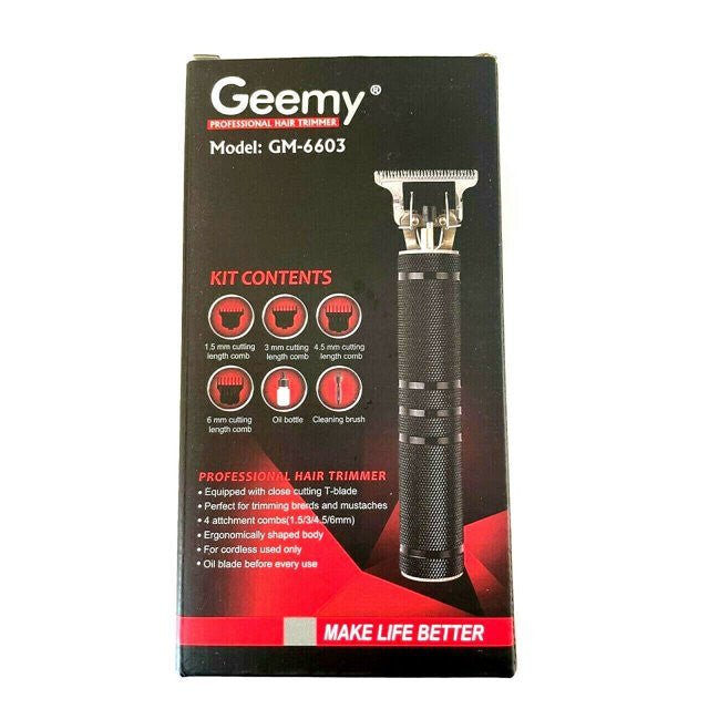 Professional Hair Clippers Trimmer for Men Beard Body Face USB Rechargeable Black