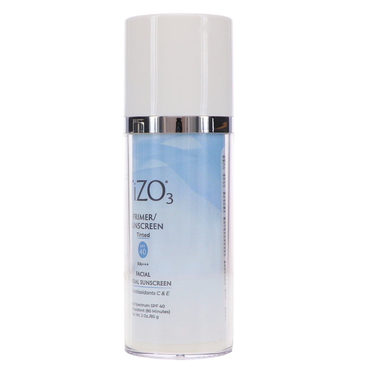 Tinted Mineral Sunscreen SPF 40 - Facial Primer & Sunblock 1.75 oz
