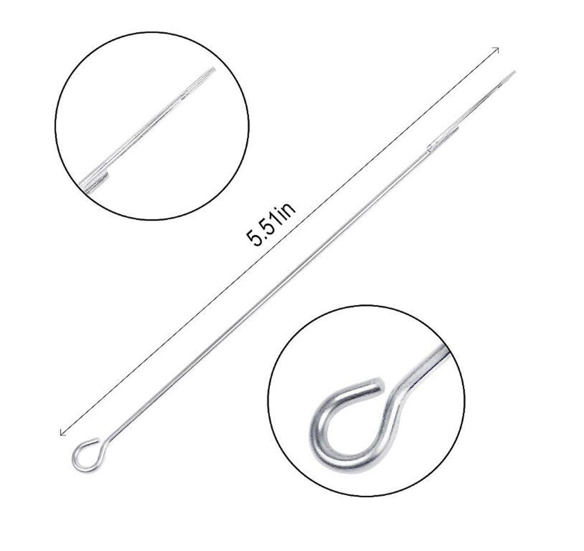 Disposable Tattoo Needle Set 50pcs + 50 Matching Tubes – RL RS M1, 3RL-9M1 & 3RT-9FT