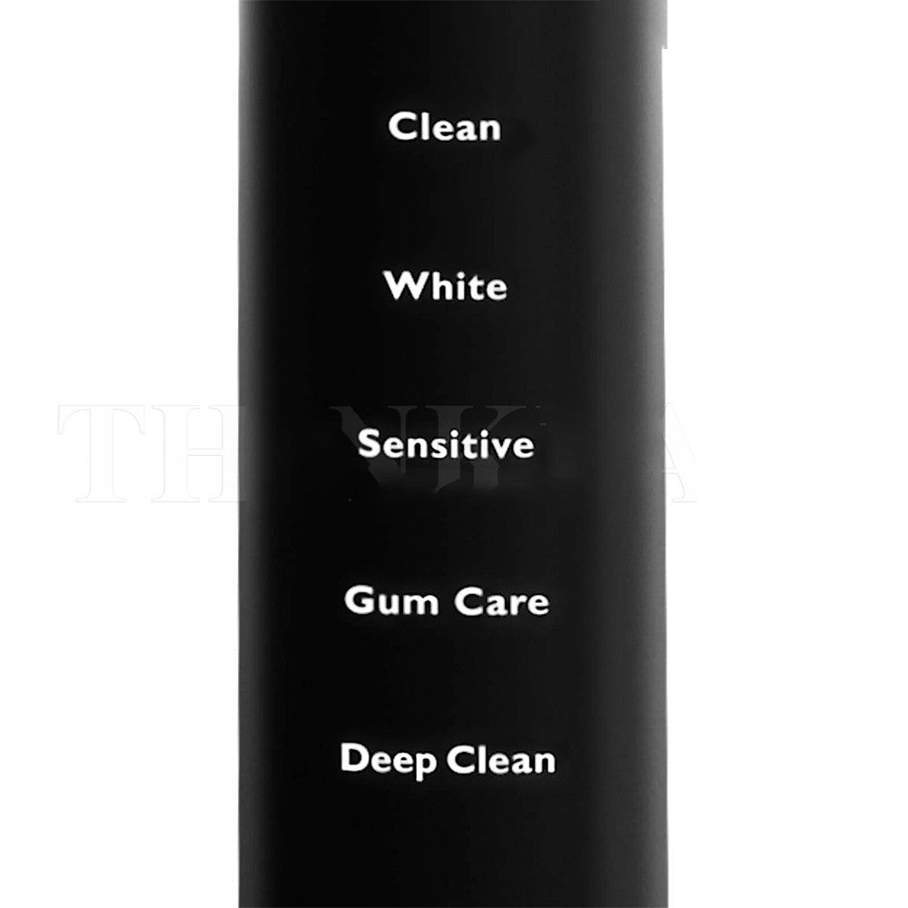 Electric Sonic Toothbrush Handle - Rechargeable, Black, DiamondClean HX939B