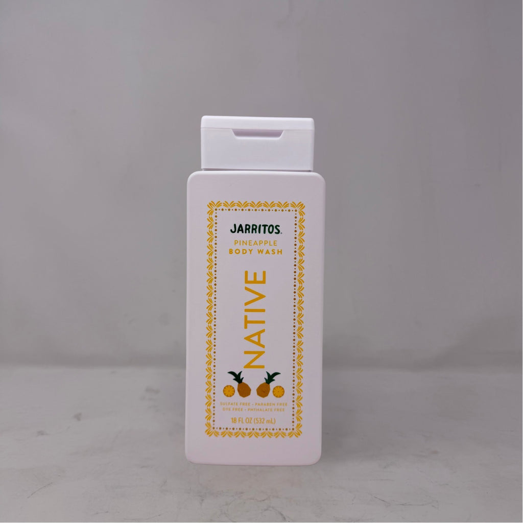 Native x Jarritos Pineapple Limited Edition Body Wash 18oz – Tropical Fragrance